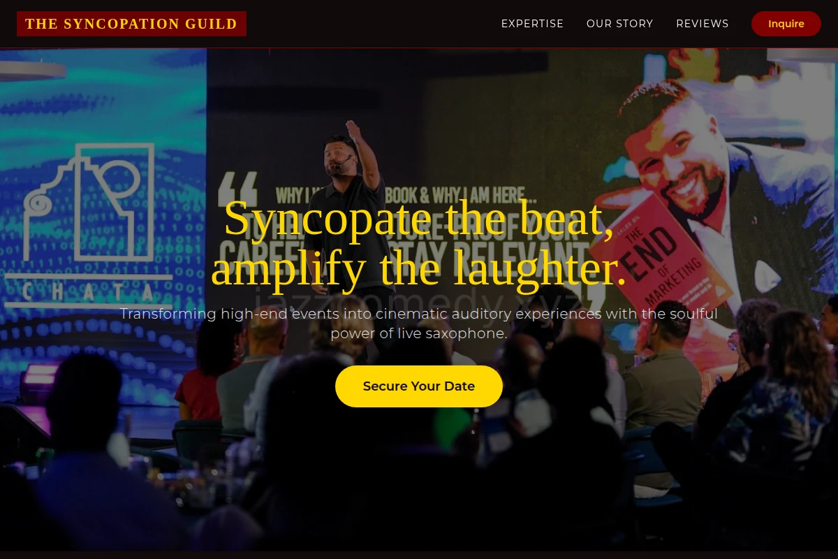 Saxophone Event Marketing