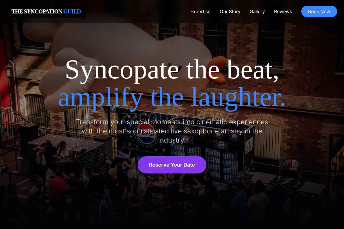 Saxophone Event Marketing