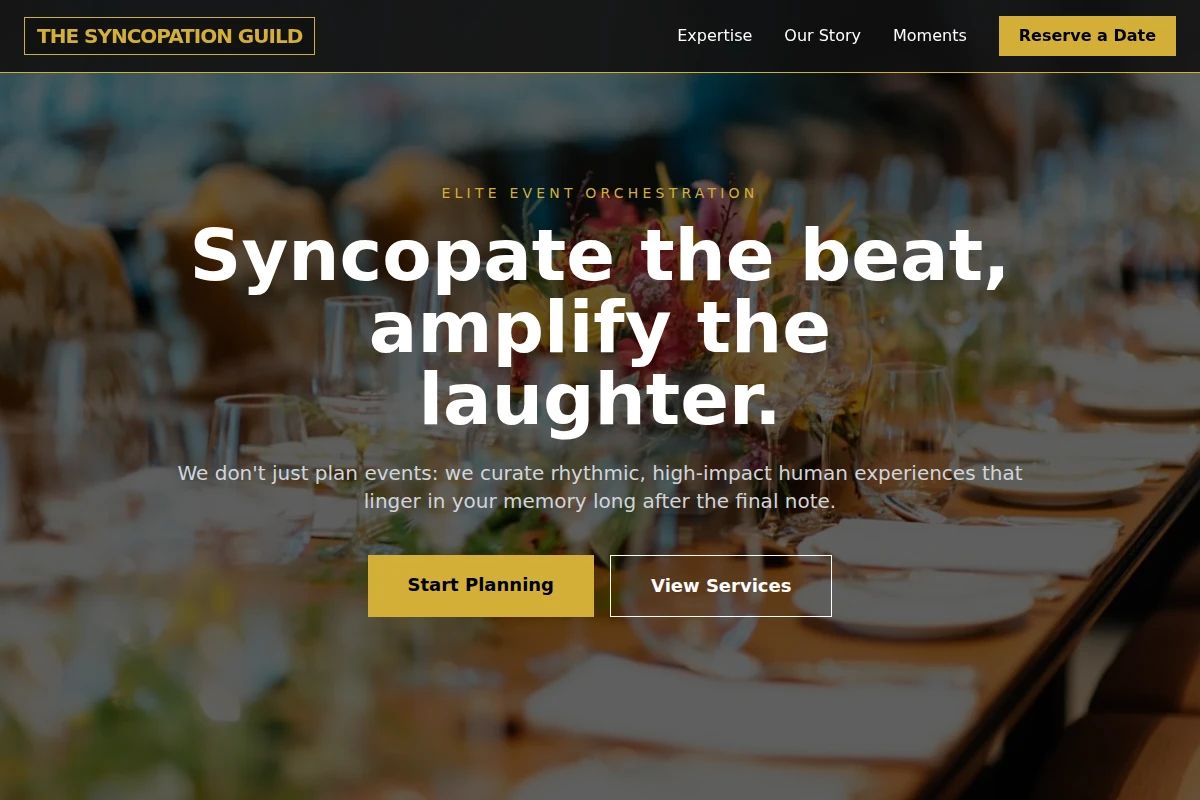 Live Event Planning