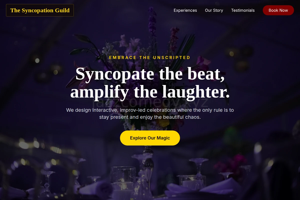 Improvisation Event Planning